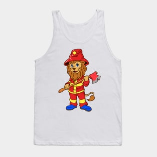 Fireman Tiger Tank Top